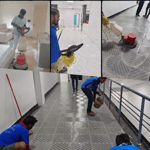Floor Cleaning and Polishing