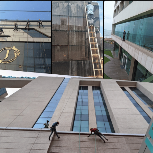 Glass Filming & ACP Sheet Fixing